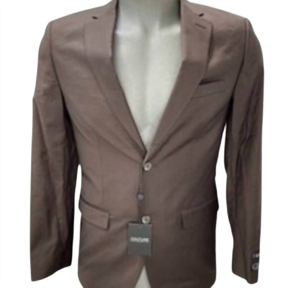 NEW COUTURE 1910 men's single breasted blazer suit in brown